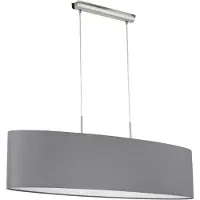 Eglo PASTERI bordlampa/LED-ljusramp 2L L1000 grå