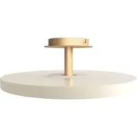 UMAGE Design taklampa Asteria Up Large, dimbar, Vitt / opal, Vardagsrum / matsal, Rostfritt stål, Design, Taklampa