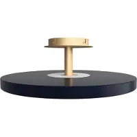 UMAGE Design taklampa Asteria Up Large, dimbar, Svart, Vardagsrum / matsal, Rostfritt stål, Design, Taklampa