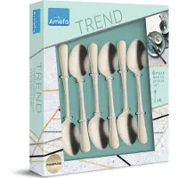 Amefa Austin 1410, 1410AVTR06AK6 teaspoons champagne-coloured, 6-piece