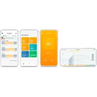 Tado Smart Termostat för Radiator - Quattro Vit (4 Enheter)