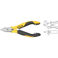 Wiha Z 41 3 04 115mm 26821 ESD Sidoskärare utan facett 115 mm