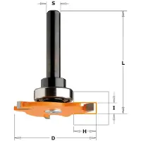 Cmt Skivnotfräs 923.350.11A; 5/47,6 mm; med kullager