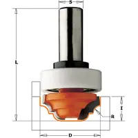 Cmt Hålkärlsfräs ; S=12 mm; D=31,7 mm; med kullager