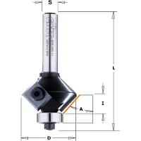 Cmt Fasfräs ; S=6 mm; D=28 mm