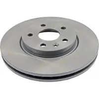 FEBI BILSTEIN Bromsskiva 39186 fram, ventilerad, 1 Stycke