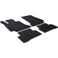 Autostyle Gummimattor lampliga for Mercedes Cklass W205 2014 TDesign 4delad monteringsklammor
