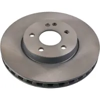 FEBI BILSTEIN Bromsskiva 106605 fram, ventilerad, 1 Stycke