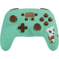 PowerA Animal Crossing, Spelplatta, Nintendo Switch, Analog / Digital, Trådlös, Bluetooth, Brun, Grön