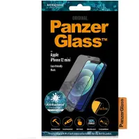 PanzerGlass iPhone 12 Mini Case Friendly Skärmskydd - 9H - Svart Kant