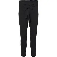 Vero moda Veckad byxa 'VMEva' svart
