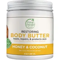 Petal Fresh , Ren, Restorerande Kroppsmjölk, Honung & Kokos, 8 oz (237 ml)