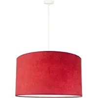 Duolla Hänglampa Bristol , dimbar, Röd, Vardagsrum / matsal, Textil / tyger / siden, Pendellampa