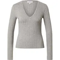 EDITED The Label T-shirt 'Elin' gråmelerad