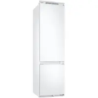 Samsung BRB30705EWW - Kylskåp/frys - bottenfrysskåp - inbyggd - fördjupning - bredd: 55.5 cm - djup: 56 cm - höjd: 193.8 cm - 298 liter - Klass E - vanligt vitt