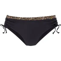 LASCANA Bikiniunderdel brun / svart