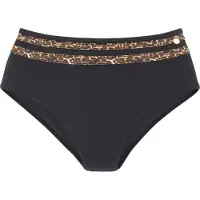 LASCANA Bikiniunderdel 'Adele' beige / brun / svart