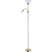 Rabalux golvlampa, klassisk stålmodell Action 4060, guld
