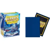 Sleeves Standard Size Matte Blue (100ct)