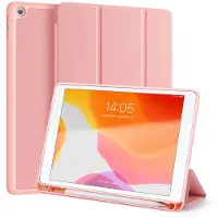 DUX iPad 10.2 2019/2020/2021 Domo Foliofodral - Roséguld