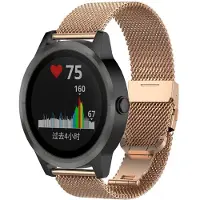 INF Garmin VivoActive 3 / Move / HR (20 mm) armband Rostfritt stål Roséguld