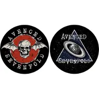 Ginza.se Avenged Sevenfold: Turntable Slipmat Set/Skull / Space