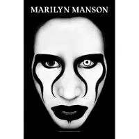 Ginza.se Marilyn Manson: Textile Poster/Defiant Face