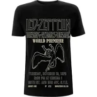 Ginza.se Led Zeppelin: Unisex T-Shirt/TSRTS World Premier (Black) (Medium)