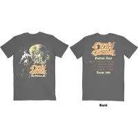 Ginza.se Ozzy Osbourne: Unisex T-Shirt/Ultimate Remix (Charcoal Grey) (Back Print) (Large)