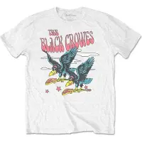 Ginza.se The Black Crowes: Unisex T-Shirt/Flying Crowes (White) (Large)
