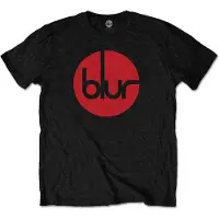 Ginza.se Blur: Unisex T-Shirt/Circle Logo (Black) (Medium)