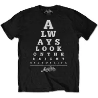 Ginza.se Monty Python: Unisex T-Shirt/Bright Side Eye Test (Black) (Medium)