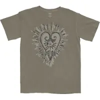 Ginza.se Gojira: Unisex T-Shirt/Fortitude Heart (Dust) (Small)