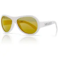 47 Brand SHADEZ Classic White Teeny barnsolglasögon 7–15 år SHZ 12