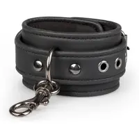 Easytoys Fetish Collection - halsband hand- och fotbojor set - svart