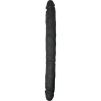 Easytoys Dildo Collection - Silicone Double Ended Dildo 30cm, Black