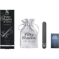 Fifty Shades of Grey - stavvibrator - vattentät - grå
