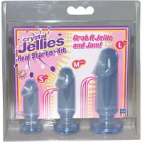 Crystal Jellies Anal Starter Set - Klar - Klar