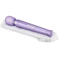 Le Wand Petite - uppladdningsbar vibrator massör - lila