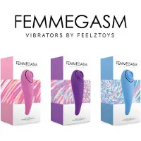 Feelztoys - klitorisvibrator med sug och vibration - uppladdningsbar - lila