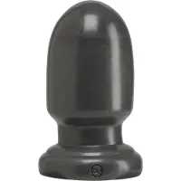 Doc Johnson American Bombshell Shell Shock Analplugg 15 cm - Svart - Svart