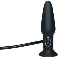 You2Toys - analvibrator med pump - svart