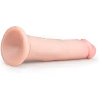 EasyToys - realistisk dildo med sugkopp (20,5 cm, naturfärg)