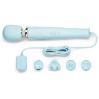 Le Wand - massagevibrator - nätansluten - blå