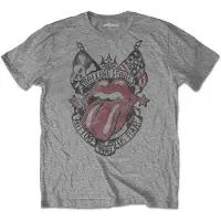 Ginza.se The Rolling Stones: Unisex T-Shirt/Tattoo You US Tour (Grey) (Soft Hand Inks) (Large)