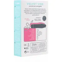 EasyToys - vibratorstav med laddningsbart batteri - svart