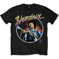 Ginza.se Jimi Hendrix: Unisex T-Shirt/Script Circle (Black) (XX-Large)