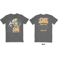 Ginza.se Ozzy Osbourne: Unisex T-Shirt/Ultimate Remix (Charcoal Grey) (Back Print) (Medium)