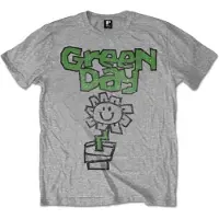 Ginza.se Green Day: Unisex T-Shirt/Flower Pot (Grey) (Medium)
