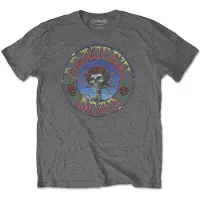Ginza.se Grateful Dead: Unisex T-Shirt/Bertha Circle Vintage Wash (Very Dark Charcoal Grey) (XX-Large)